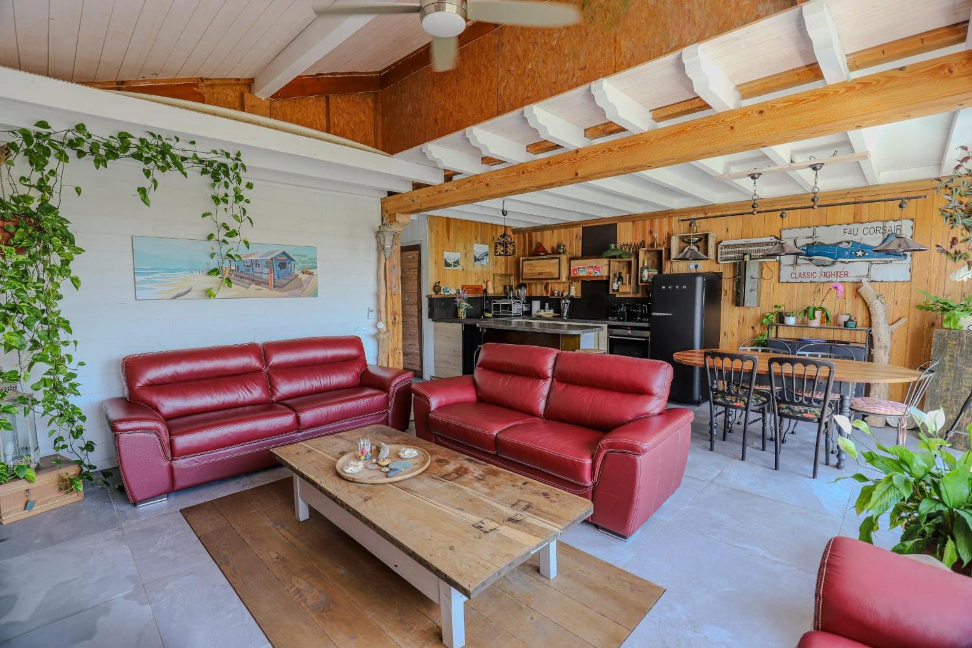 Lodge Terre De Glisse 圣让－德吕兹 外观 照片